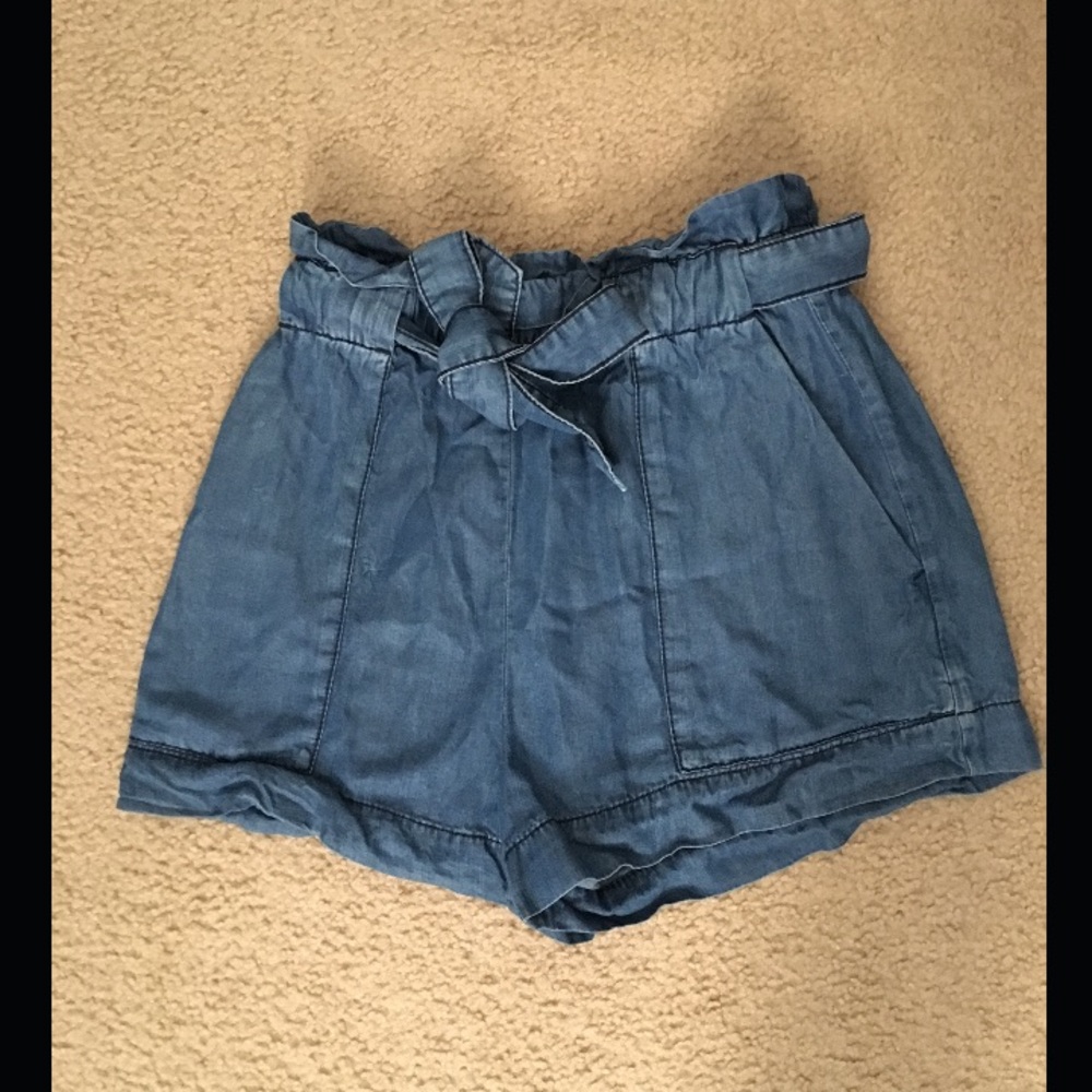 H&M Conscious Collection Chambray Shorts
